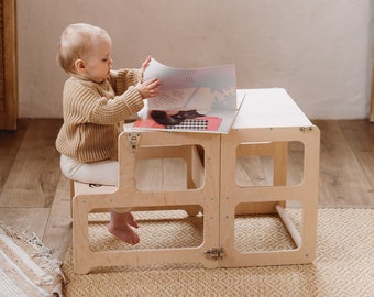 Étagère pour tout-petits, étagère pour cuisine, étagère pour tout-petits, escabeau de cuisine, tour Montessori, étagère pour cuisine pour tout-petits, meubles Montessori, escabeau