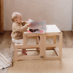 Toddler Tower, Kitchen Tower, Toddler Tower, Kitchen Step Stool, Montessori Tower, Toddler Kitchen Tower, Montessori Furniture, Step Stool
