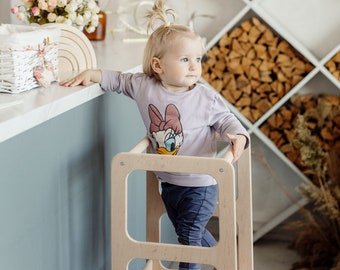 Kitchen Tower, Kitchen Step Stool, Toddler Step Stool, Montessori Furniture, Kitchen Step Stool, Montessori Tower, Kitchen Stool, Step Stool