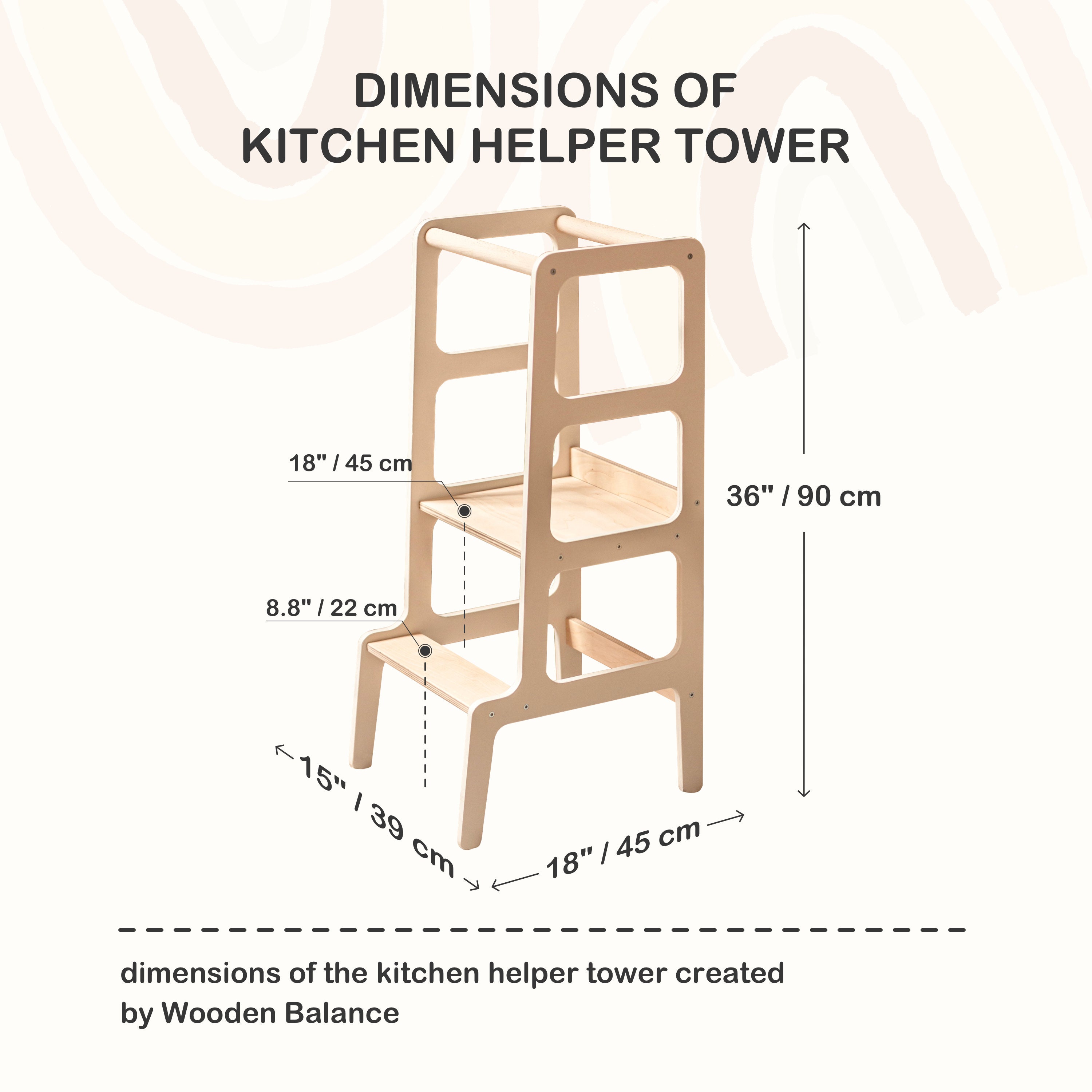 Kitchen Tower Toddler Tower Toddler Helper Tower Toddler Step Stool Montessori Helper Kitchen Step Stool Montessori Furniture Etsy
