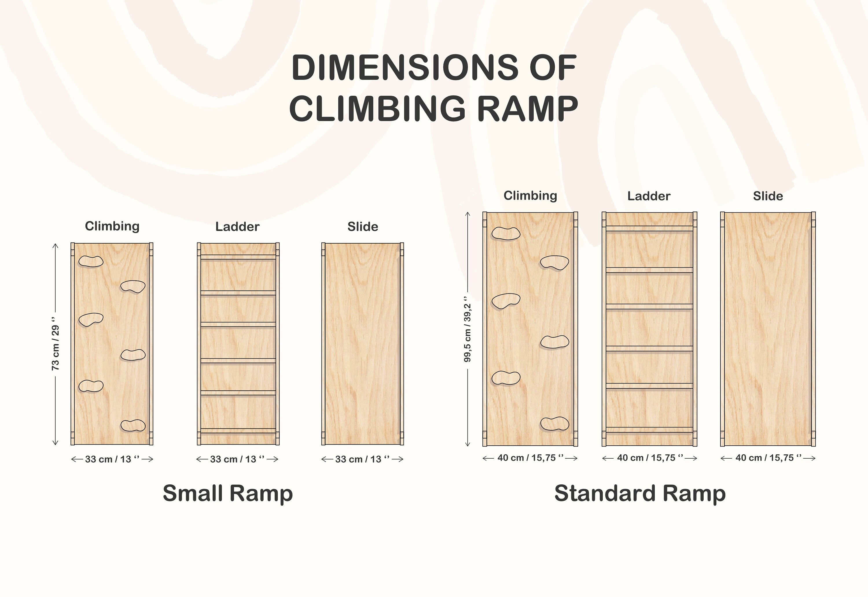 Board Ramp Ladder Extra Ramp for Climb Triangle Set Ladder Board Slide Board - Etsy