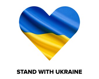 Digital png - Ständer mit Ukraine