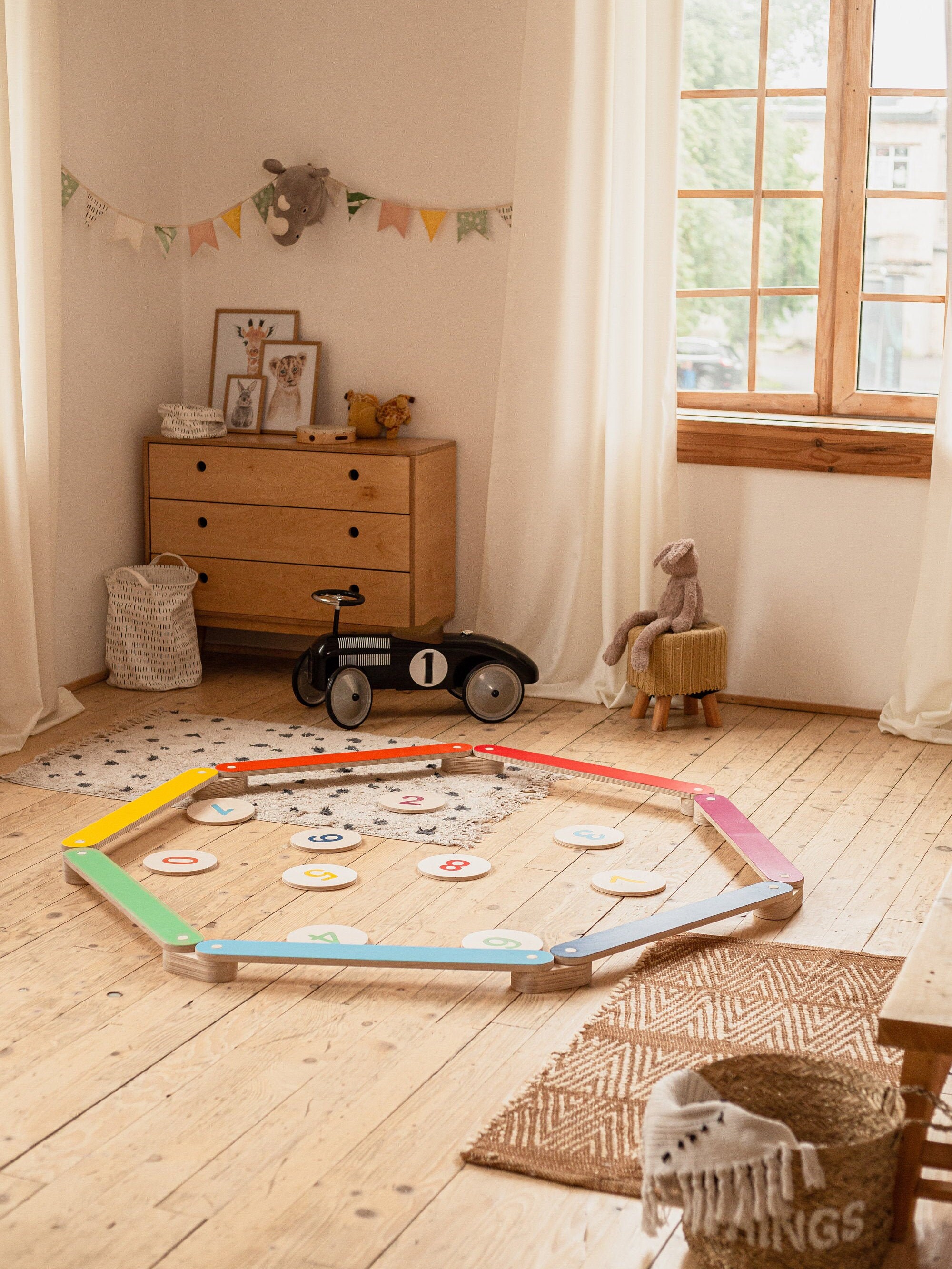 montessori kleinkind spielzeug Montessori Balance Balken, Balance Balken Kinder, Montessori Spielzeug