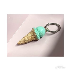 Keychains and earrings