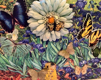 De Collage van de bloem
