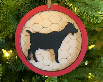 Goat ornament