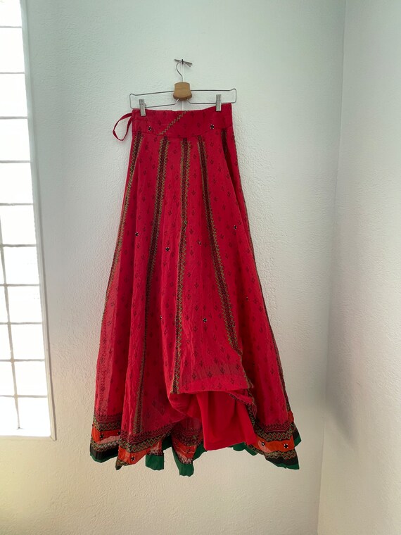 LOT_72 Afghan Skirt Vintage 70s - image 2