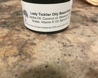 Lady Ticklier oily beard balm