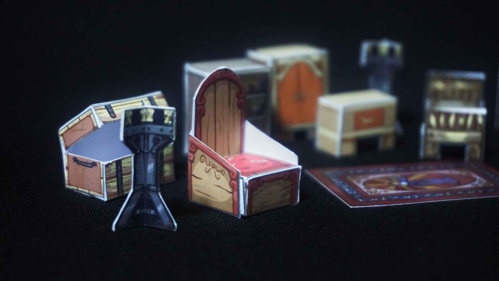 DND Cozy Dungeon Furniture Papercraft: Dungeon-dwelling Furniture ...