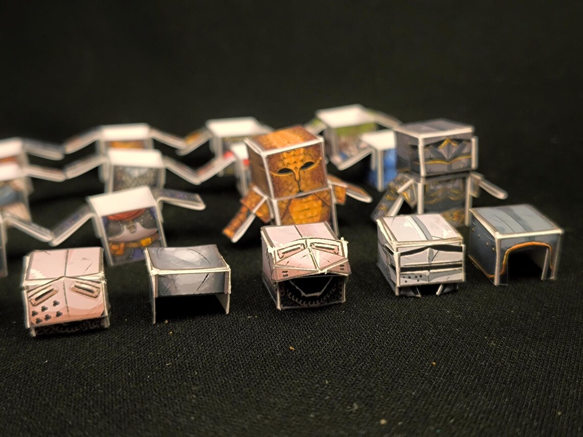 Equipable DND Equipable Mini Armour Papercraft - Armours in Abundance Remastered ...