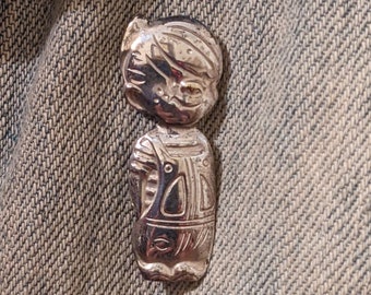 Vintage Sterling "Denis the Menace" Brooch c.1960