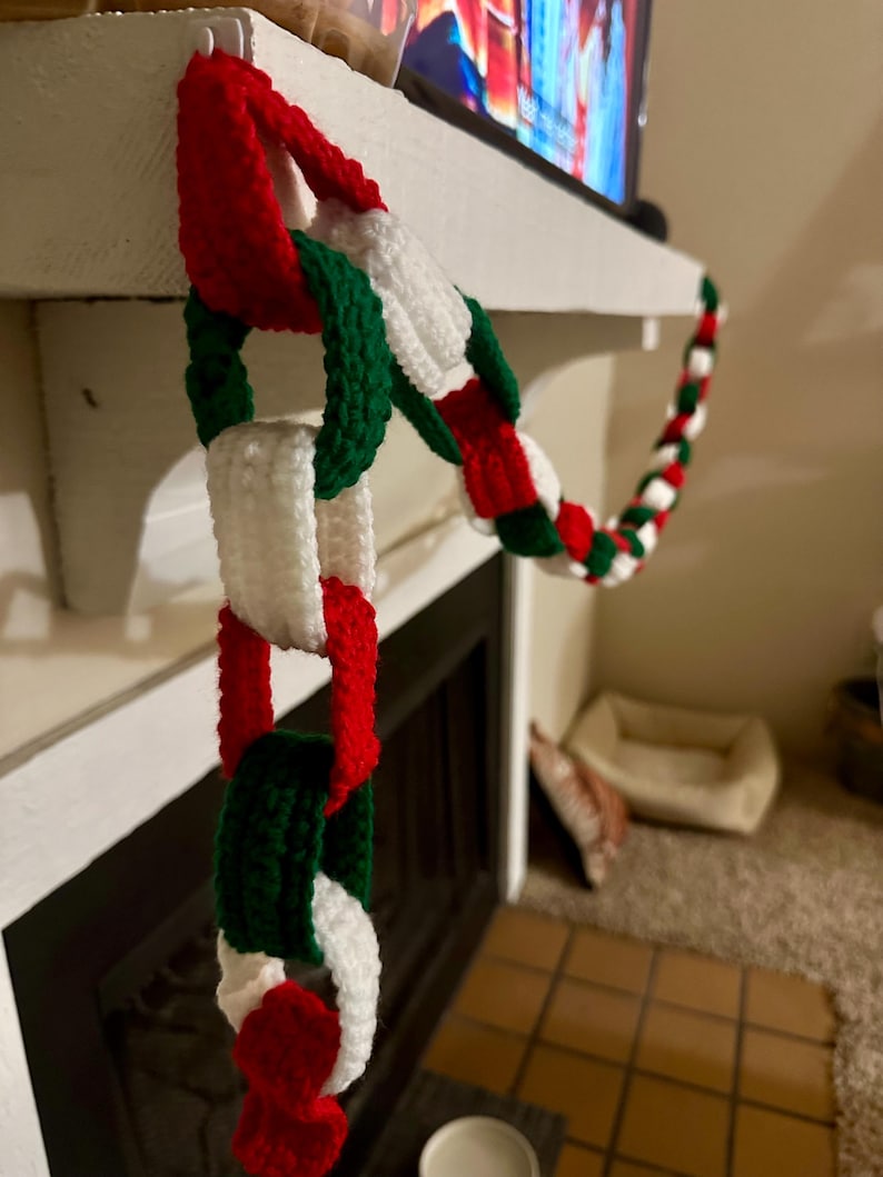 EASY Crochet Paper Chain Garland - PATTERN ONLY - Etsy