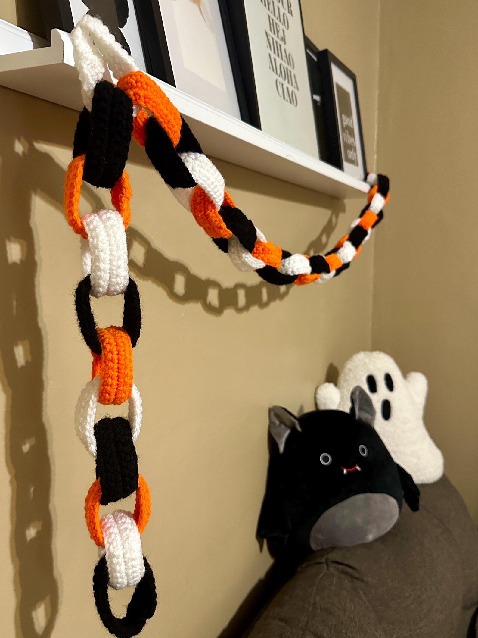 EASY Crochet Paper Chain Garland - PATTERN ONLY - Etsy