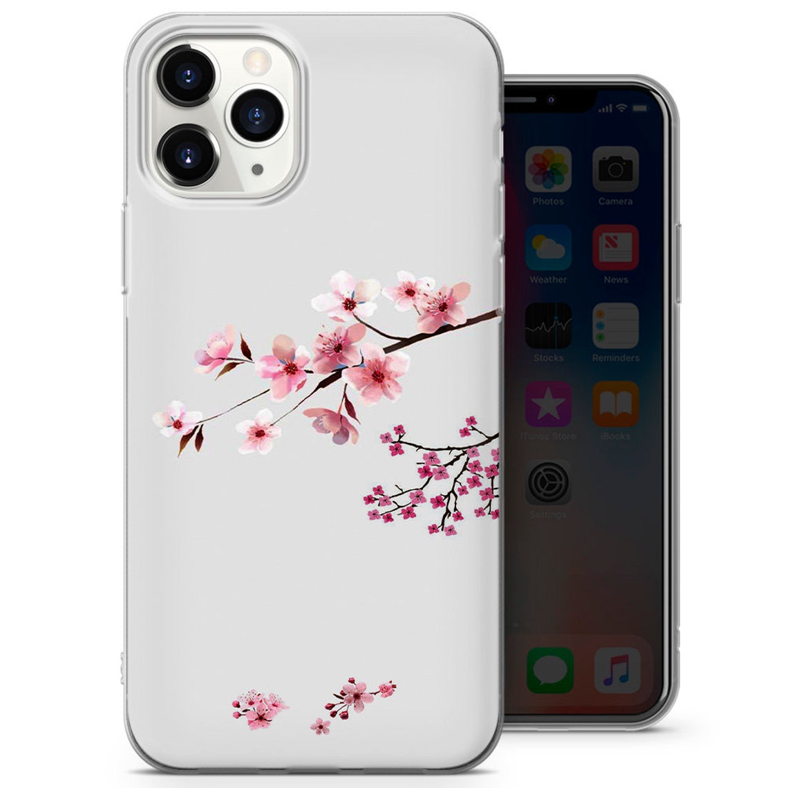 Cherry Blossom Phone Case Designs For iPhone 7 8 XS XR 11 Etsy