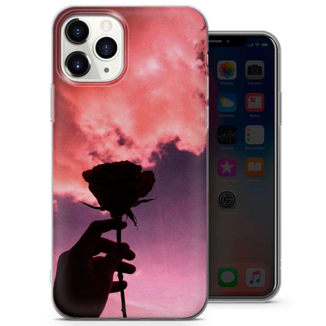 Cloud Pink Sky Phone Case Designs fit For iPhone 12 11 XR Etsy