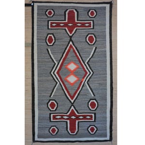 Navajo rug, Large Navajo area rug, grey and black Navajo rug, 8x10 dhurrie rug, 9x12 navajo rug, wool rug, living room rug, 8x10 area rug