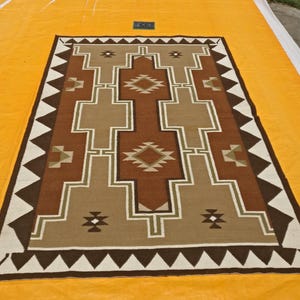 El Paso Designs Beautiful Hand-Woven Southwest Style Accent Rug | Navajo Pattern Wild West Ranch Rugs for Cabins and Lodge | Sizes 6x9, 8x10