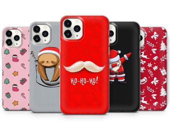 Christmas Case Cover For iPhone 7, 8+, XS, XR, 11 Pro, 12& Samsung S10 Lite, S20, A40, A50, A51, A71 Huawei P20, P30, P40 A1