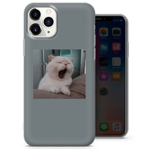 Trippy Phone Case Funny Cat Cover Fits for iPhone 13, 12, 11, Xr, Se, 8, 7 & Samsung A12, A21s, A32, A40, A50, A51, S10, S20, Huawei P20,P30 3