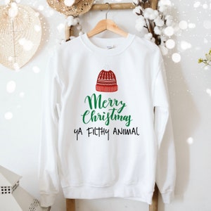 Home Alone Sweatshirt - Christmas Sweatshirt - Funny Christmas Shirt - Santa Shirt - Ugly Christmas Sweater - Merry Christmas