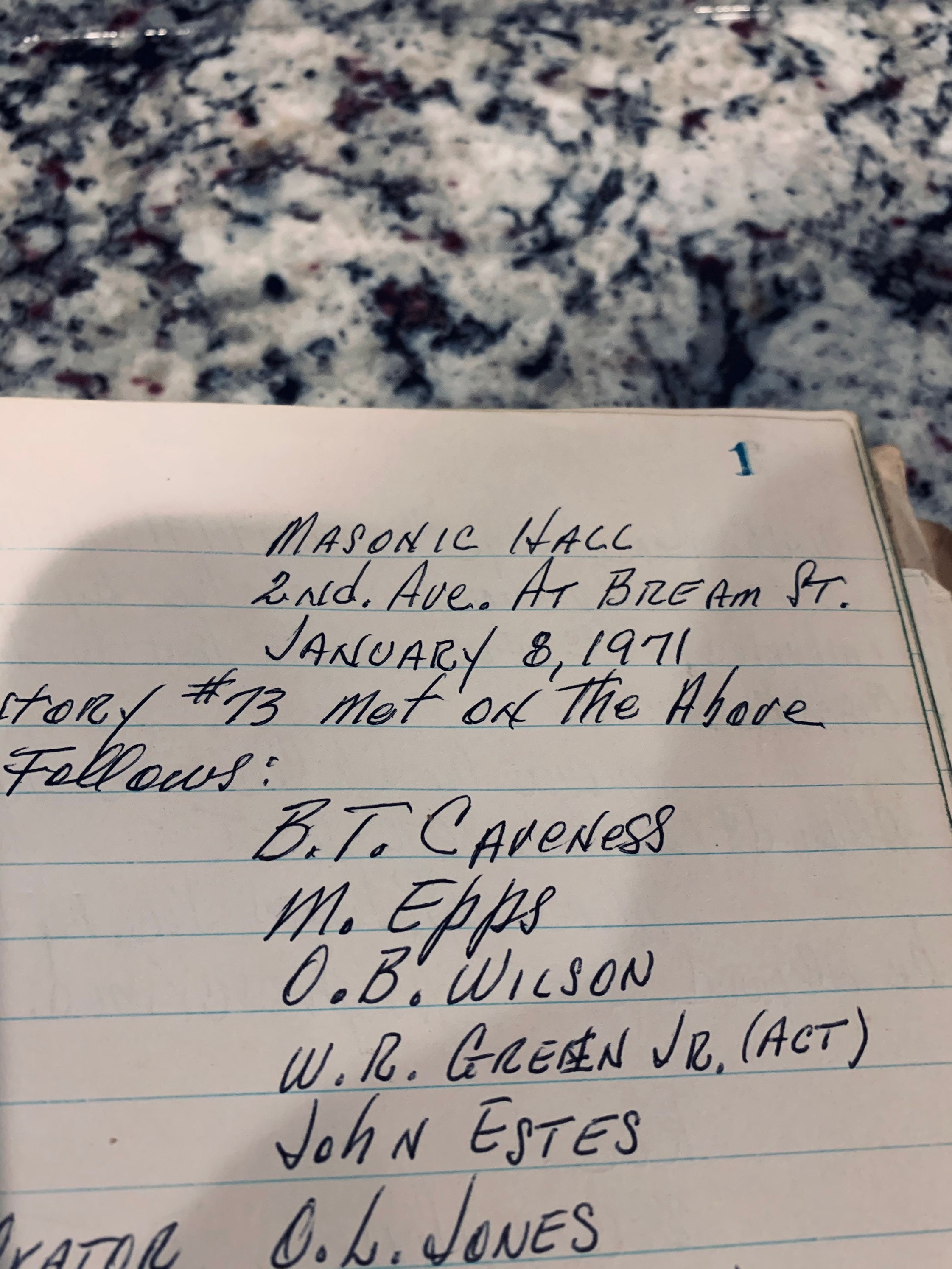 Masonic Lodge Meeting Minutes Record Etsy