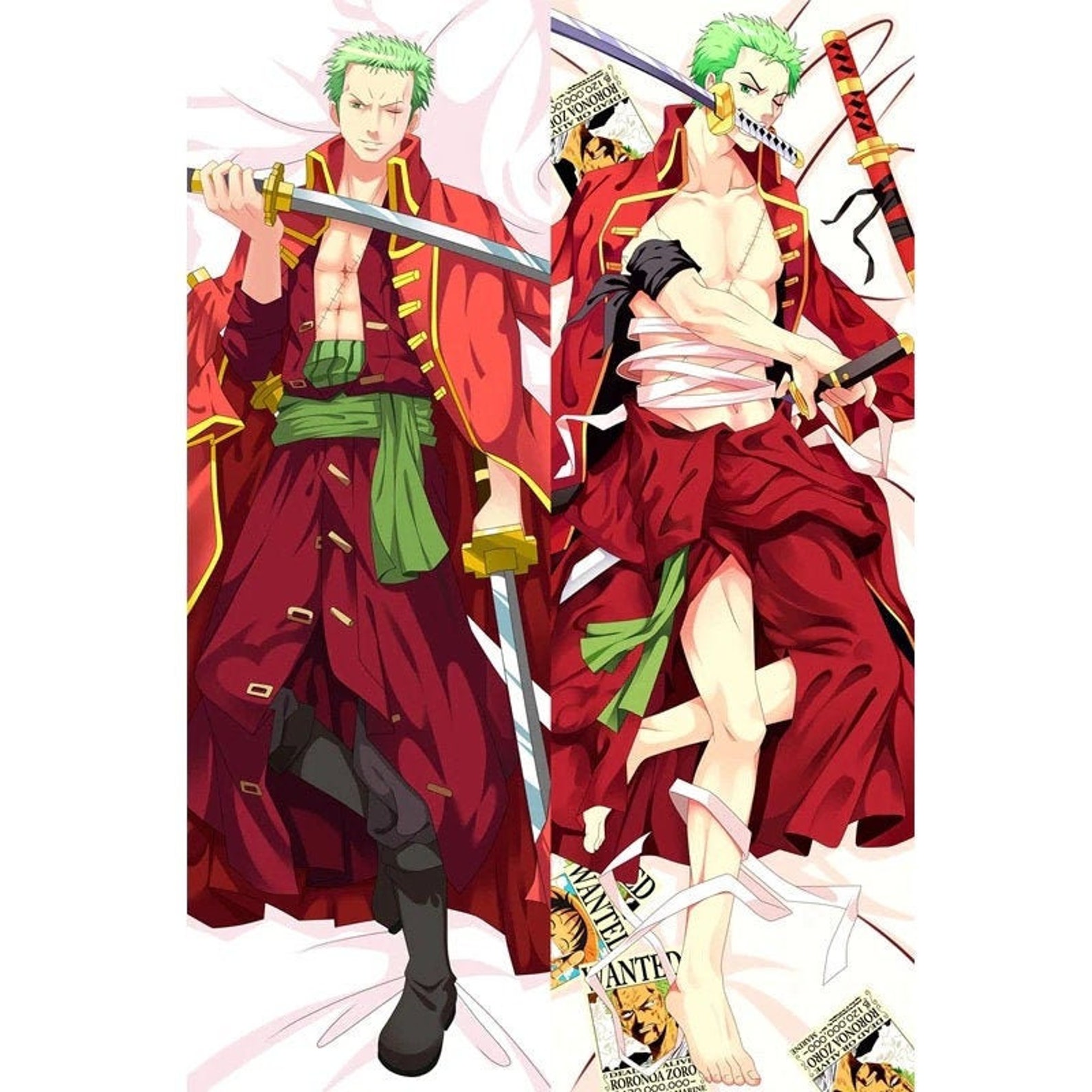 ONLY PILLOW CASE One Piece Body Pillow Case Anime Dakimakura Etsy