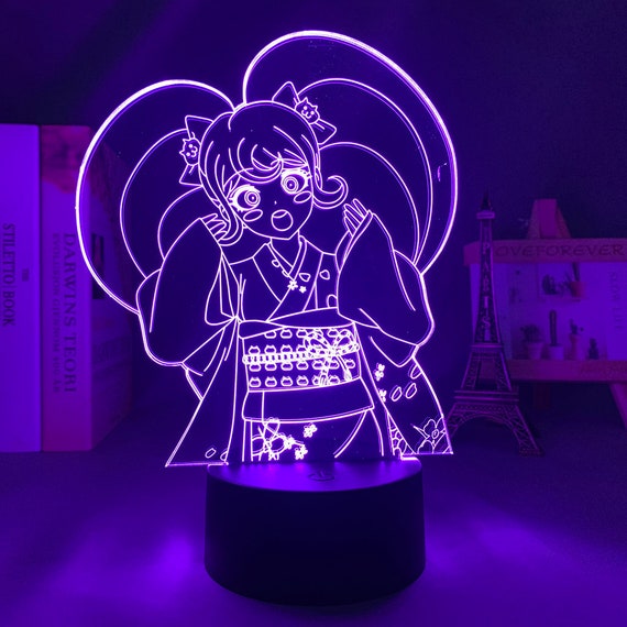 Danganronpa Hiyoko Saionji Lamp Anime 3d Led Lamp Etsy