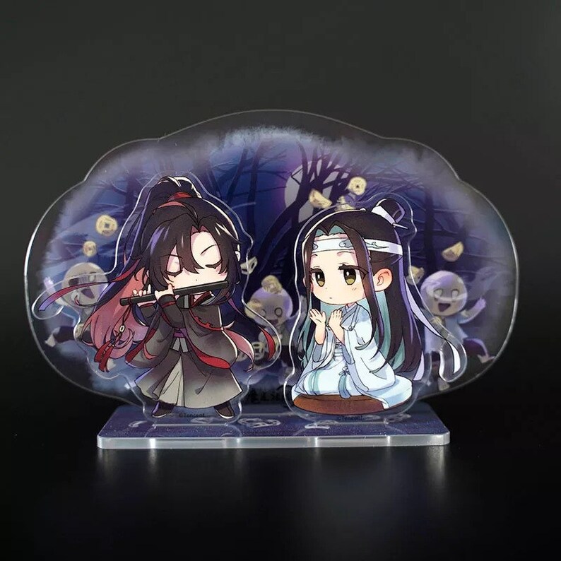 Grandmaster of Demonic Cultivation Lan Wangji Wei Wuxian BL Acrylic Clip Limit Grandmaster of Demonic Cultivation Lan Wangji Wei Wuxian BL Acrylic Clip Limit