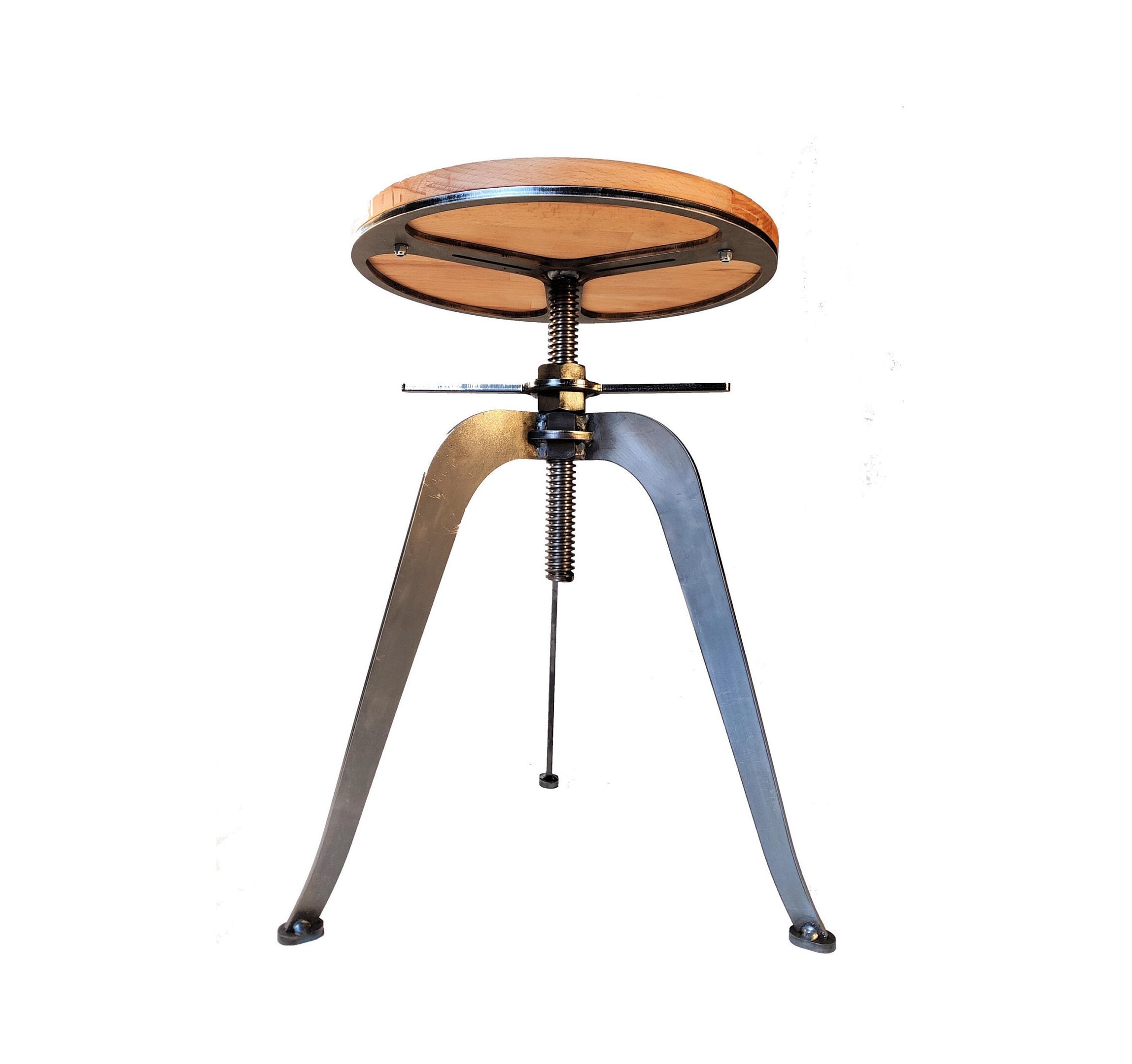 Tabouret pivotant, tabouret de piano, tabouret de bar, tabouret d'atelier, tabouret, chaise pivotante