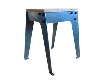 Tabouret design 4 coins