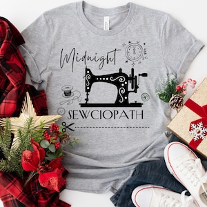 Sewing Shirt, Funny Sew TShirt, Gift for Sewing, Women Shirt, Sewciopath Tee, Shirts for Women, Sewing Lover Shirt, Quilter Gift, Gift Sewer