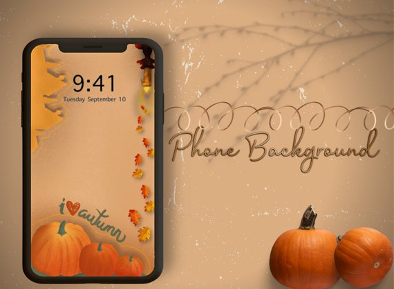 Fall Phone Wallpaper/ Background Aesthetic  Fall wallpaper, Iphone  wallpaper fall, Halloween wallpaper cute