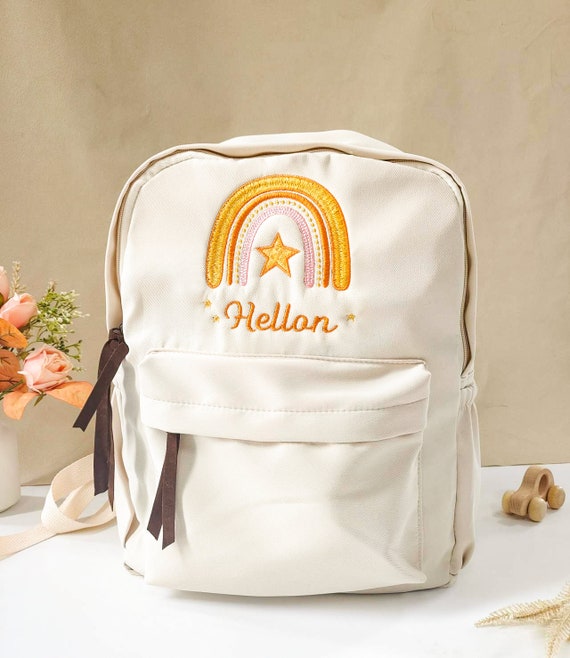 Personalised embroidered backpack 2025