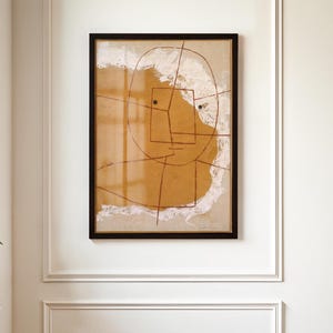 Paul Klee “One Who Understands” Art Print | Abstract Expression Wall Art |  Exhibition-Inspired Modern Decor