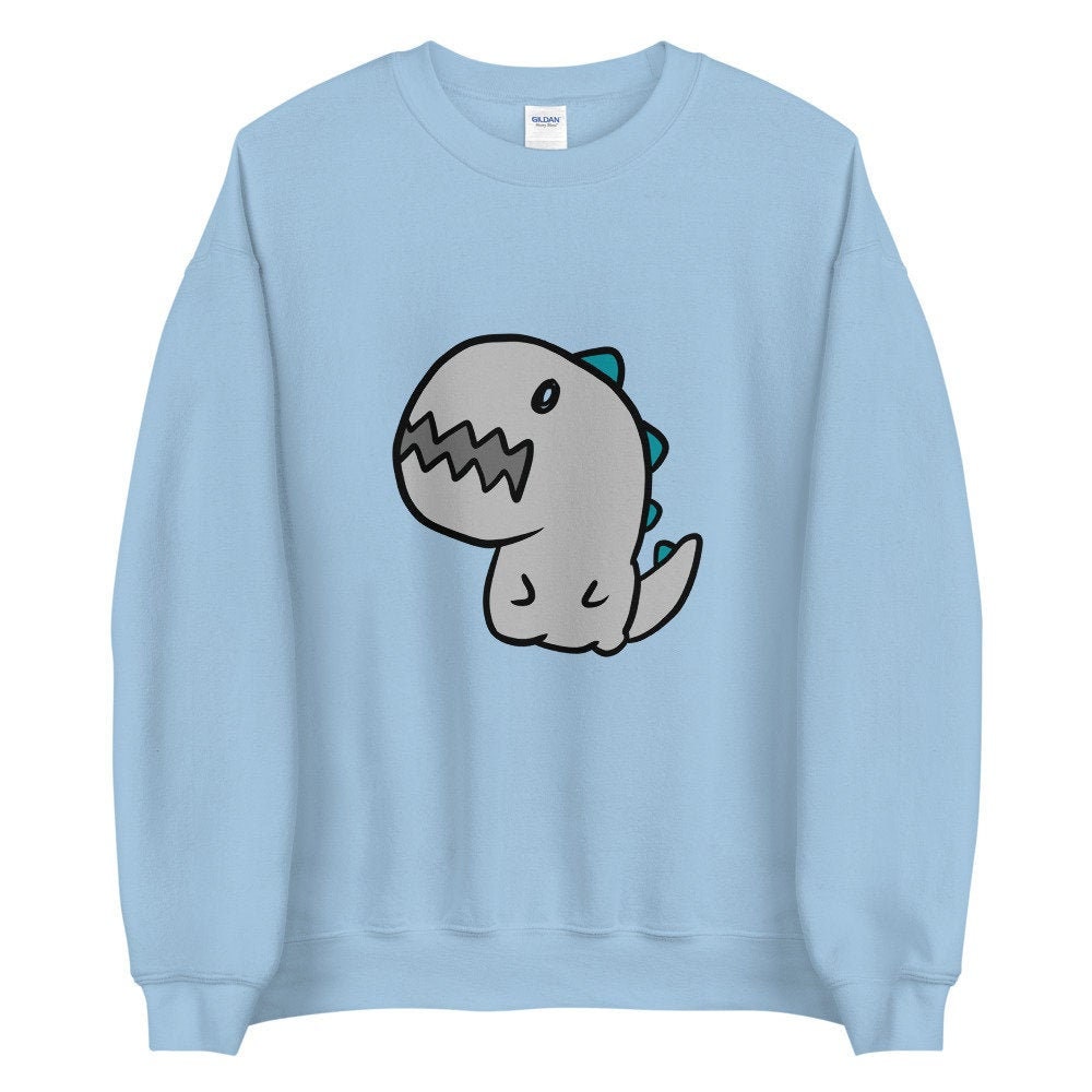 Cute Dinosaur Sweater Unisex Dinosaur Clothes Dinosaur Etsy