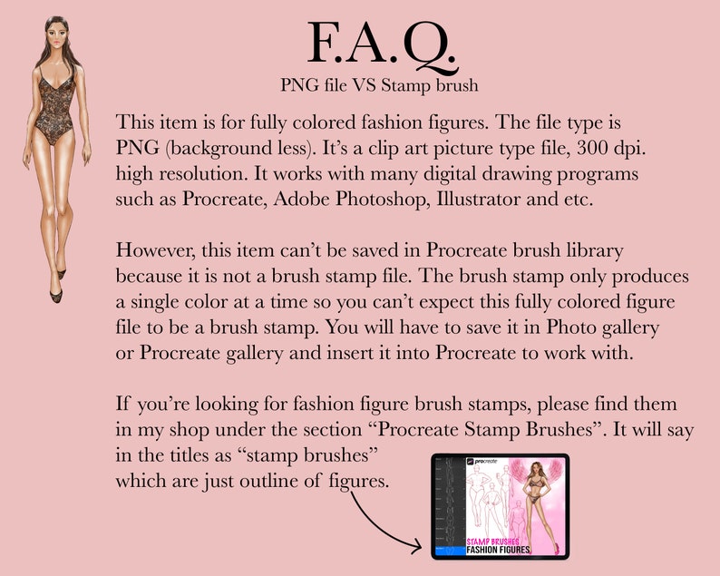PNG BUNDLE 18 Skin Tone Colored Fashion Figure, Croqui Template. Classic Poses, Realistic 10 Head Model Fashion Illustration Clipart. image 9