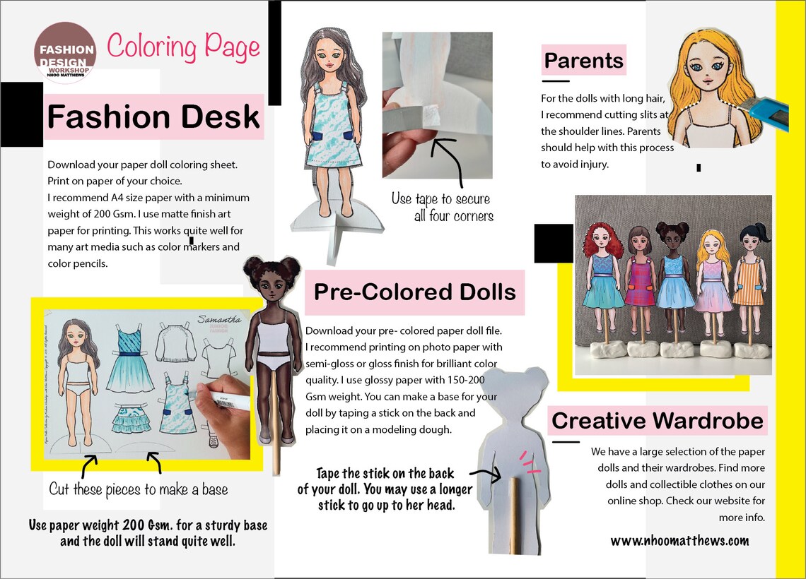 Kate Made Paper Doll Printable