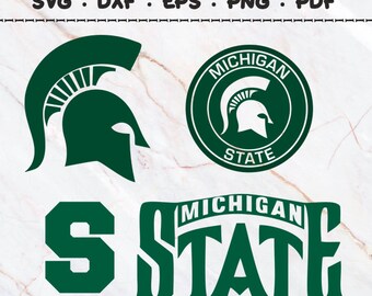 Msu Spartans Etsy