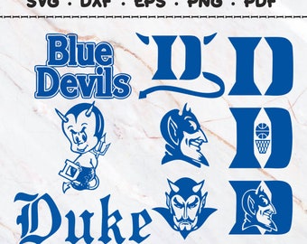 Duke Blue Devils - Etsy