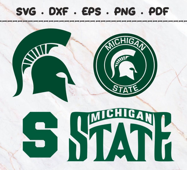 Michigan State Svg Etsy