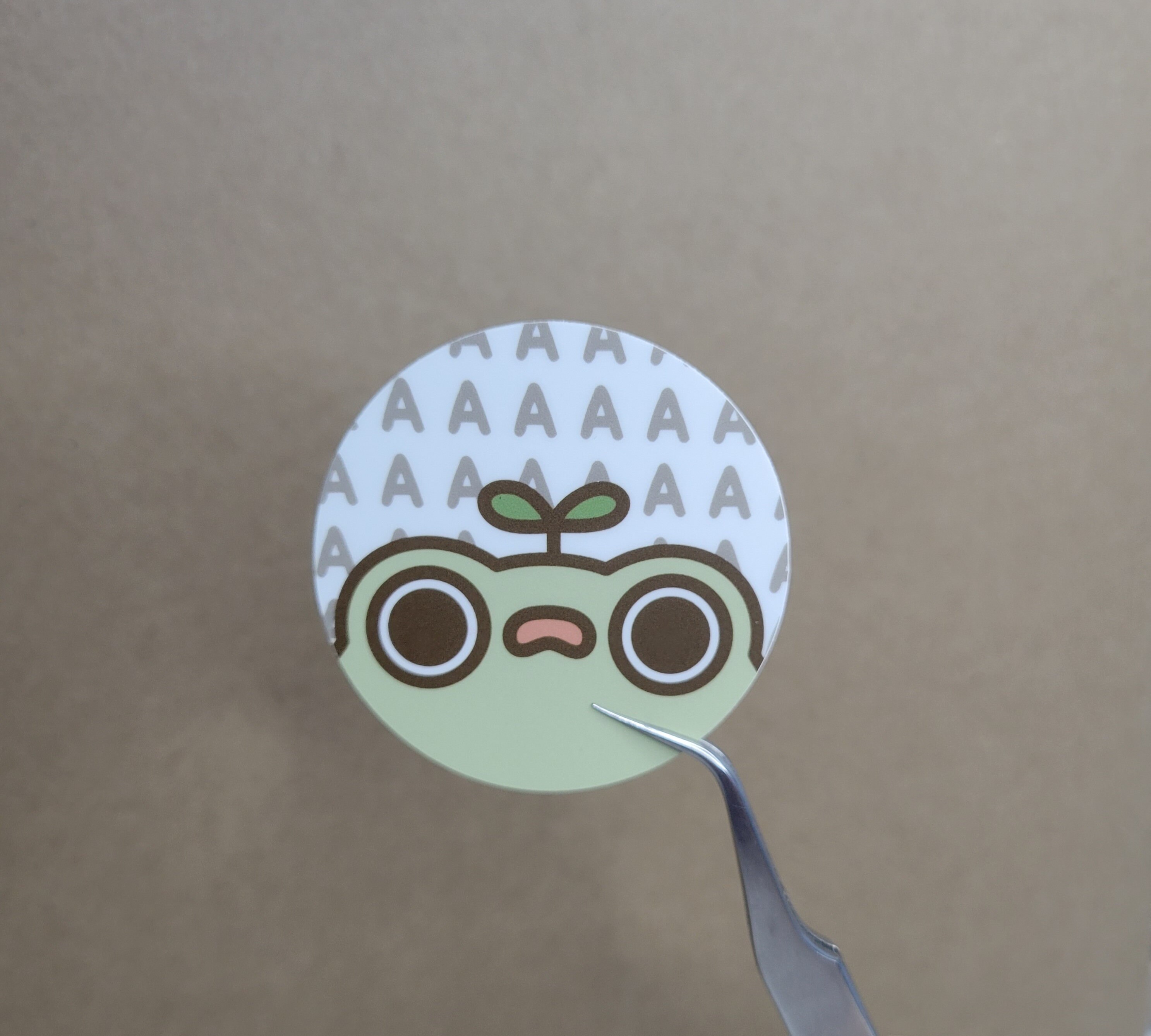 Aaaaa Froggy Sticker | Water Bottle Skateboard Vinyl Stickerbomb for ...
