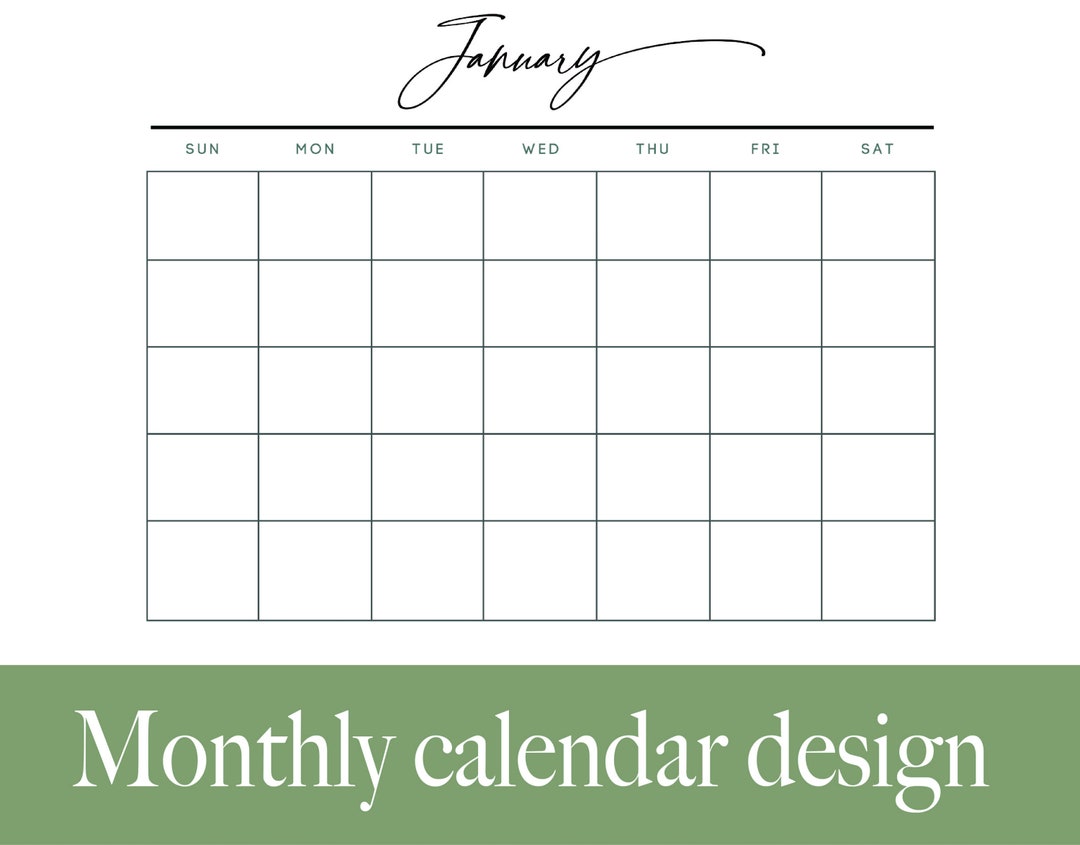 month-calendar-printable-planer-monthly-blank-calendar-simple
