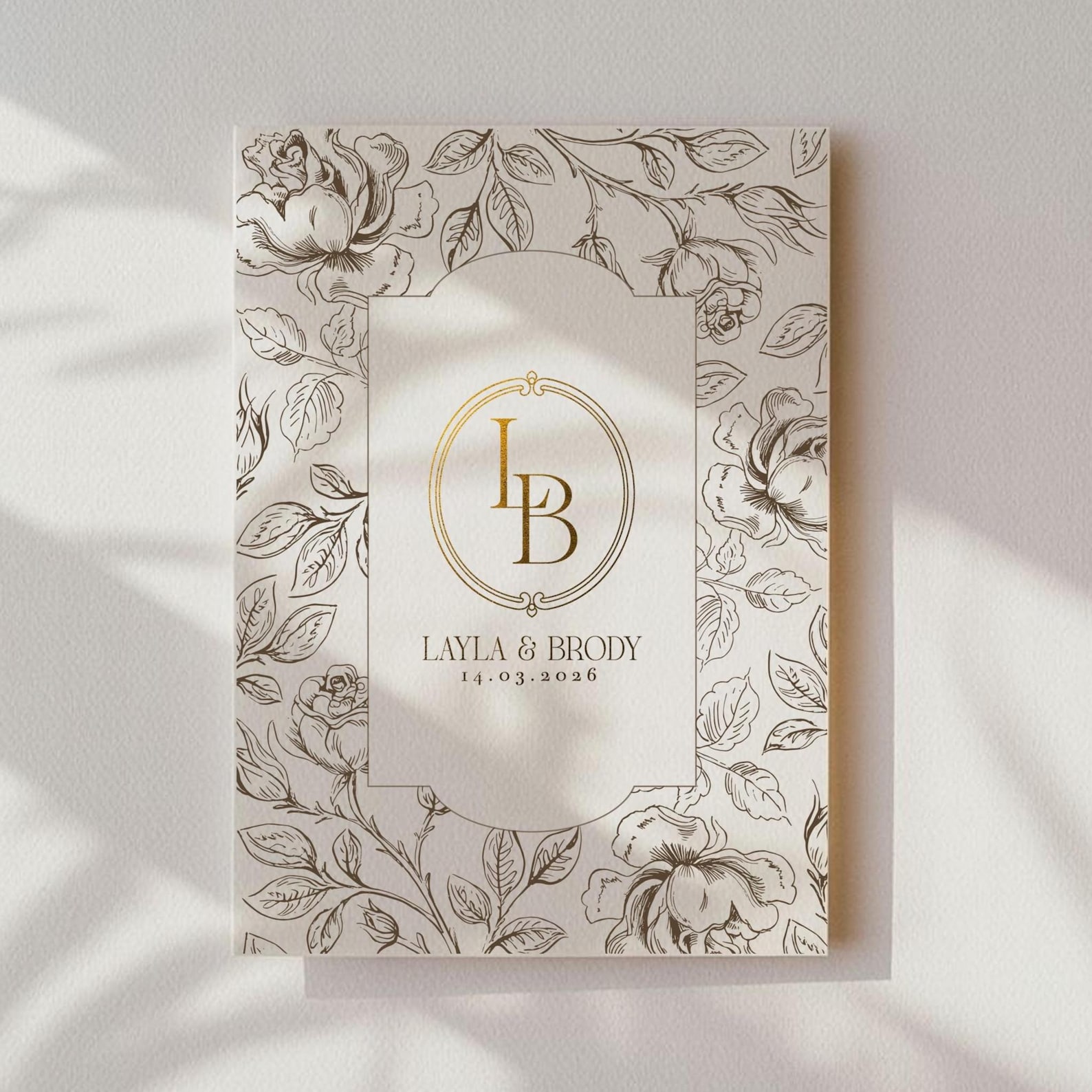 Personalized Wedding Monogram Crest, Wedding Crest Logo, Custom Wedding ...