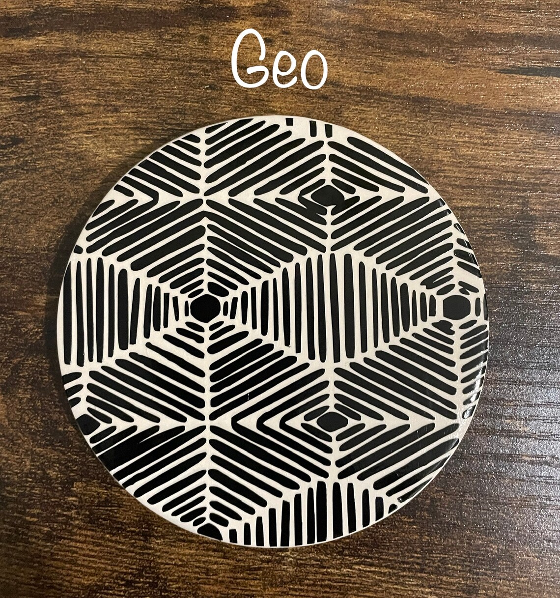 African Inspired Coasters Handmade Coasters Geometric Etsy
