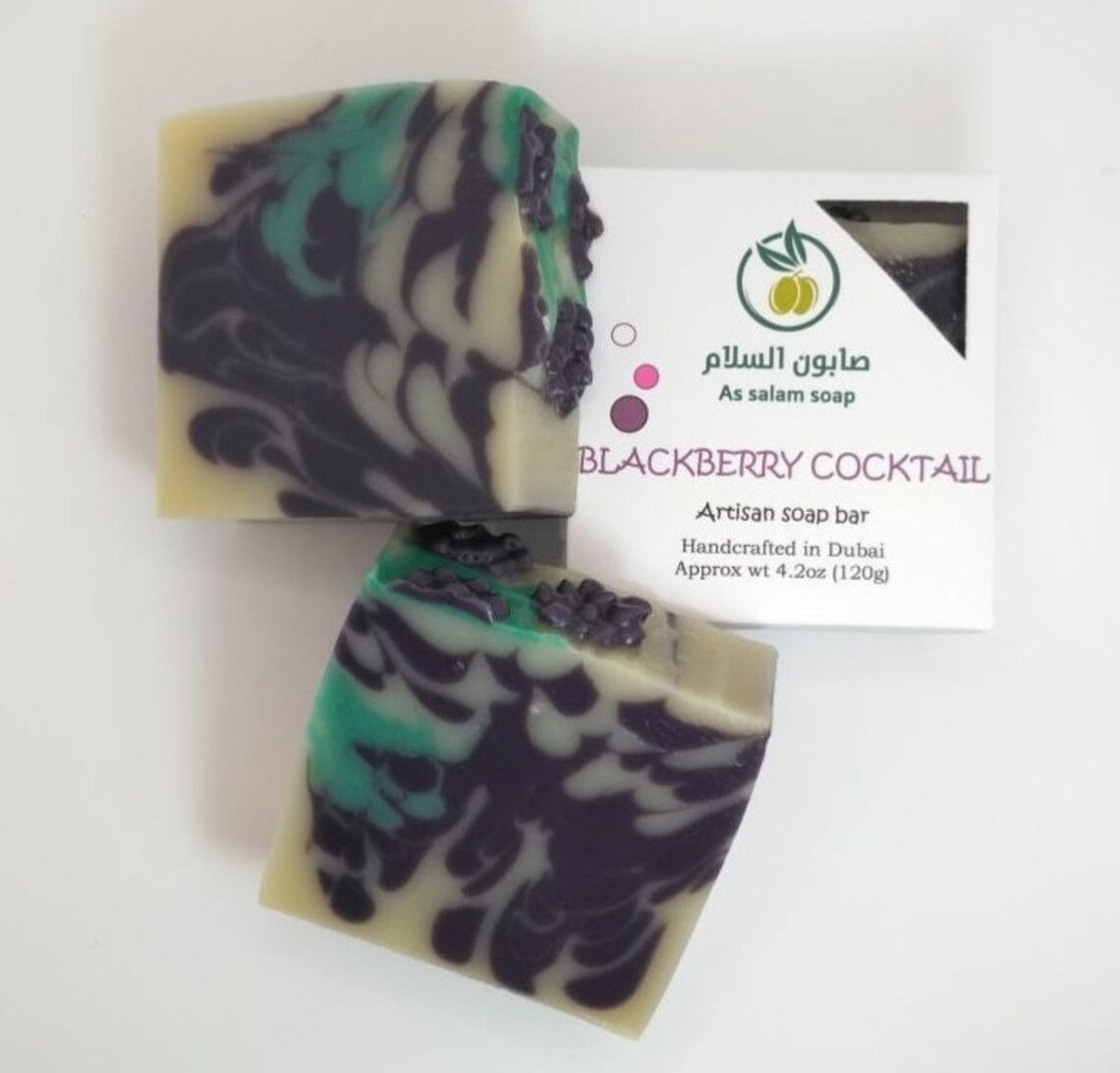 Blackberry Soap Blackberry Cocktail Artisan Soap Etsy