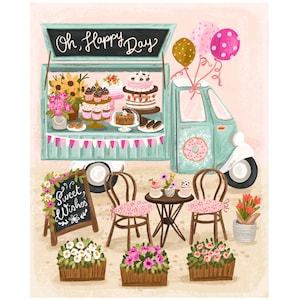 Oh, Happy Day Art Print