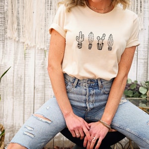 Cactus T-Shirt, Cactus Short-Sleeve T-shirt, Unisex T-Shirt