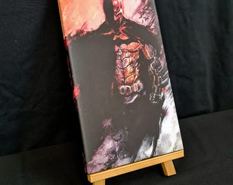Marvel DC Comic Book geïnspireerd origineel Dark Knight Vigilante held ontwerp canvas muur kunst cadeau Home decor print klaar om op te hangen - Comic fanart