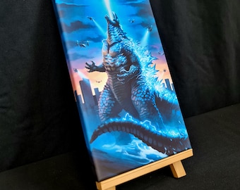 Film film bioscoop geïnspireerd reptiel koning van het beest origineel ontwerp canvas muur kunst cadeau Home decor print klaar om op te hangen - filmfanart