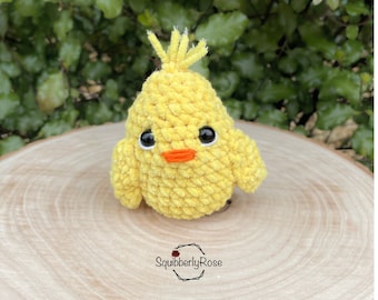 Charley the Chick Amigurumi crochet Pattern. PDF, Digital Download, English